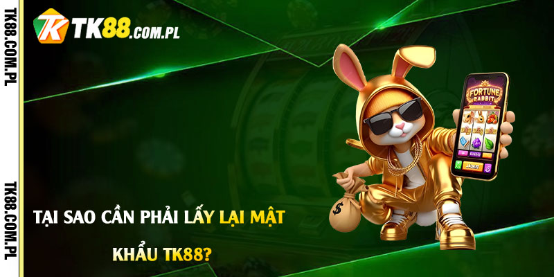 Tại Sao Cần Phải Lấy Lại Mật Khẩu Tk88?